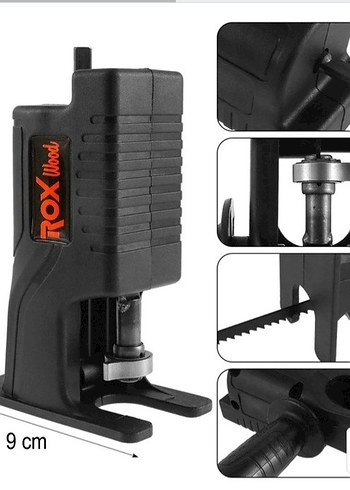 Siyah Matkap Testere Aparatı - Görsel 4