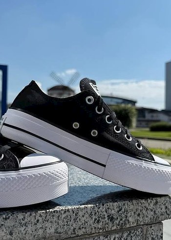 Converse Converse Siyah Platform Kadın Spor Ayakkabı
