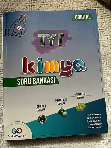 TYT KİMYA ORBİTAL SORU BANKASI