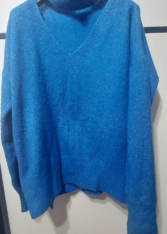 Az kullanılmış triko kazak - Görsel 3