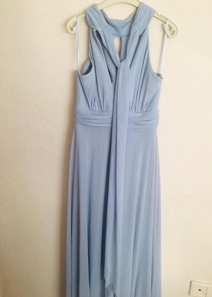 Buz mavisi Abiye - Görsel 4