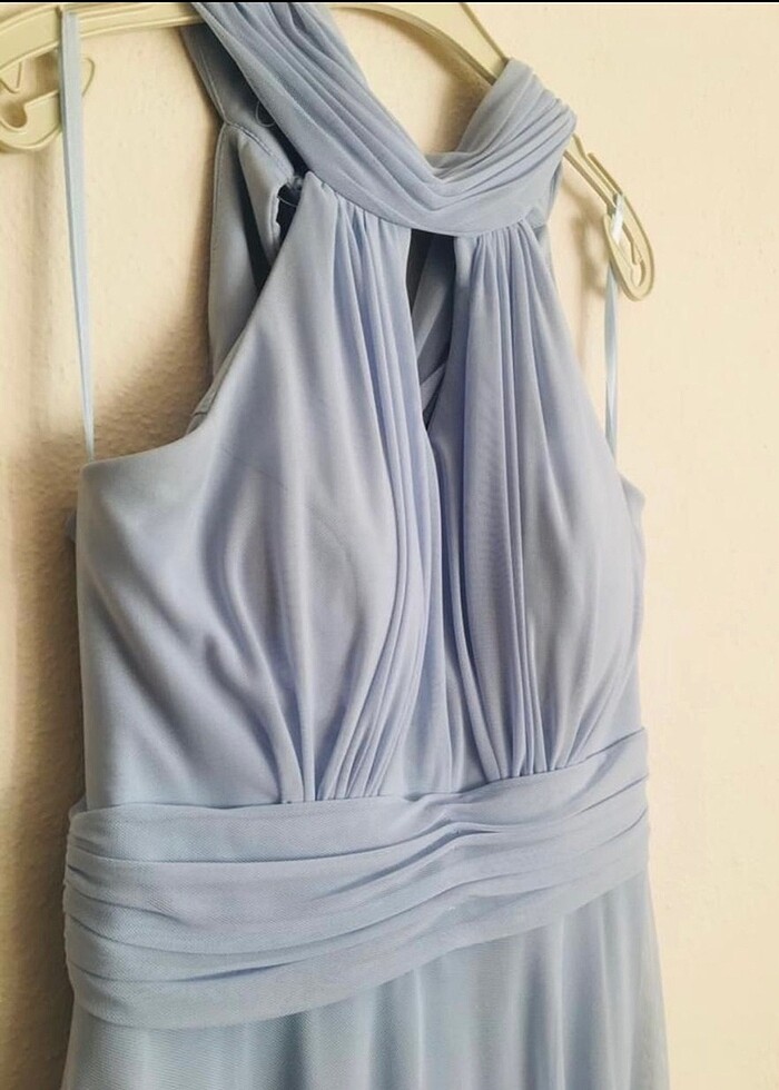 Buz mavisi Abiye - Görsel 2