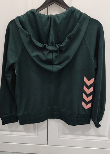 Kapüşonlu Fermuarlı Kadın Hırka - Görsel 2