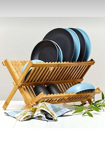 Bambu Bulaşıklık & Tabaklık