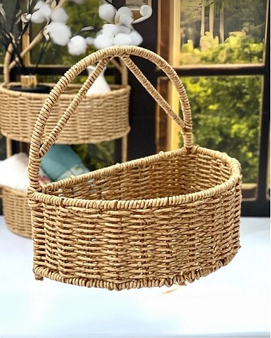 Rattan Duvar Sepeti