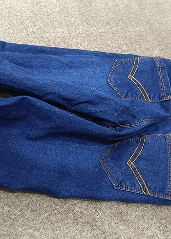 Kadın Mavi Normal Kesim Denim Jean - Görsel 3