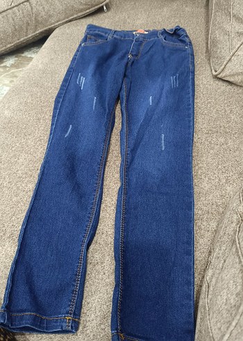 Kadın Mavi Normal Kesim Denim Jean - Görsel 2