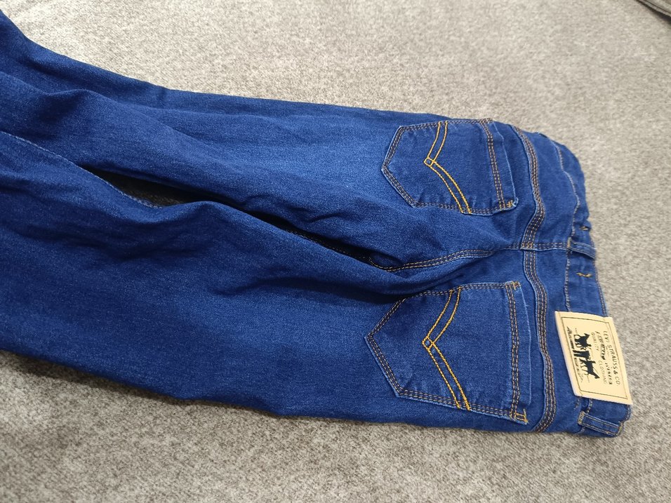 Kadın Mavi Normal Kesim Denim Jean - Görsel 3