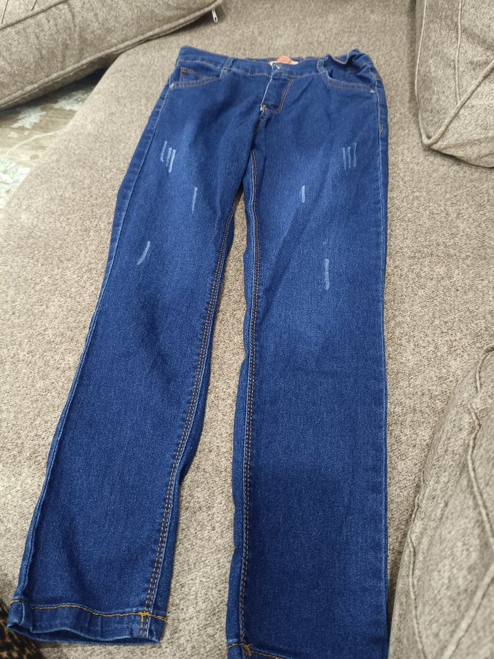 Kadın Mavi Normal Kesim Denim Jean - Görsel 2