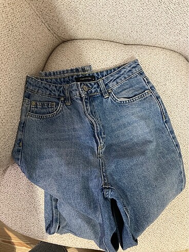 xs Beden koyu mavi jean