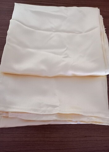  Beden sarı Renk Saten kumaş sarı renk fon perde 100x220 cm ölç mevcuttur sıfır ü