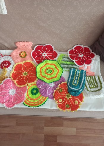 EL ÖRGÜSÜ ÇEYİZLİK LİF ÇEŞİTLERİ SIFIR ÜRÜN.. - Görsel 3