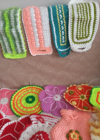 EL ÖRGÜSÜ ÇEYİZLİK LİF ÇEŞİTLERİ SIFIR ÜRÜN.. - Görsel 2