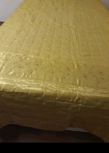 TAC İŞLEMELİ YATAK ÖRTÜSÜ BATTAL BOY. - Görsel 4