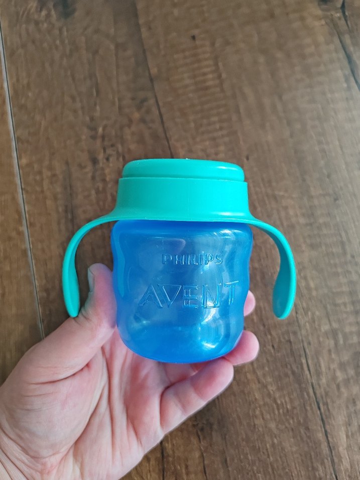 Philips Avent Mavi Sapli Bebek Biberonu - Görsel 3