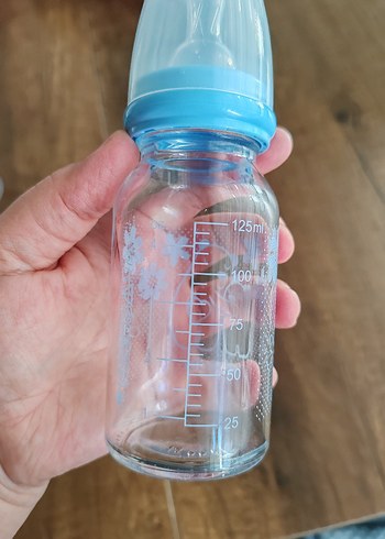 Mavi Cam Bebek Biberonu 125 ml