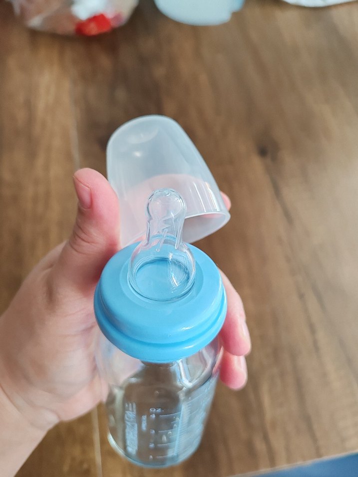 Mavi Cam Bebek Biberonu 125 ml - Görsel 3