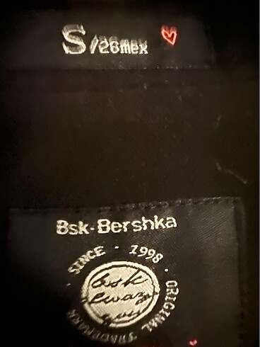 Bershka Siyah kışlık ceket