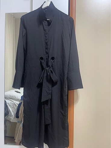 LC Waikiki Siyah fiyonklu tunik