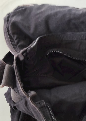 Gotik Siyah Biker Omuz Çantası - Görsel 5