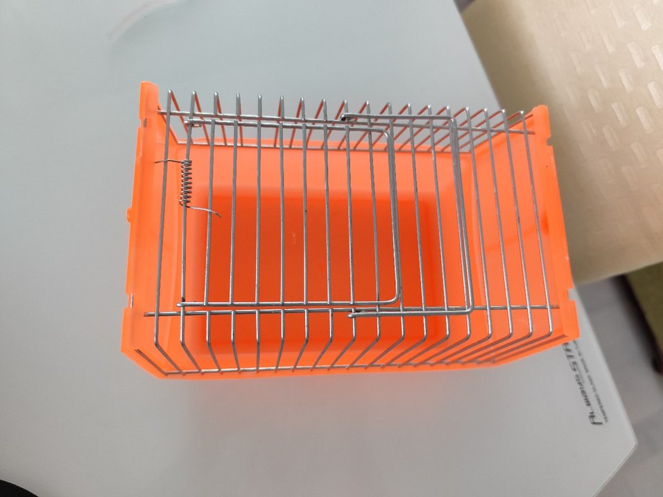 Turuncu Renkli Pet Kafes - Görsel 3