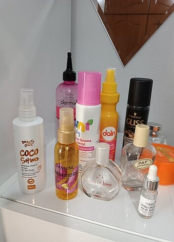 Boş parfüm şişesi sprey şişesi serum şişesi krem kutusu
