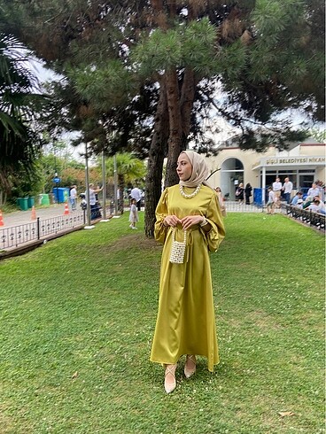 Diğer Saten elbise