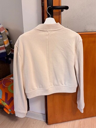 xs Beden ten rengi Renk Pamuklu Bomber ceket