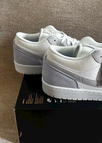 tek ebat Beden Nike jordan paris Beyaz Gri Spor Ayakkabı