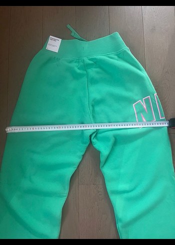 Kadın Yeşil Rahat Kesim Eşofman Altı - Görsel 4