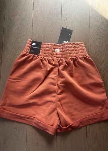 xs Beden Nike Kadın Kahverengi Rahat Mini Şort