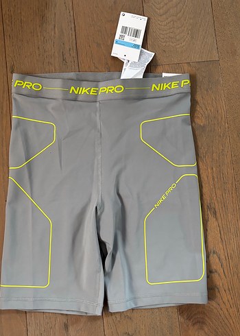 Nike Pro Kadın Gri Mini Spor Tayt - Görsel 5