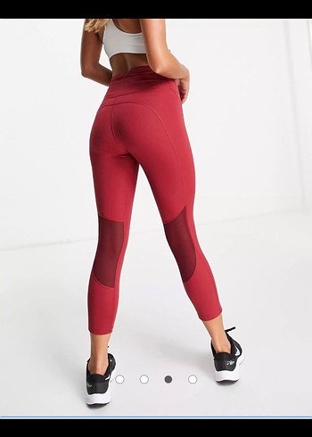 Nike Koyu Kırmızı Spor Tayt - Görsel 3