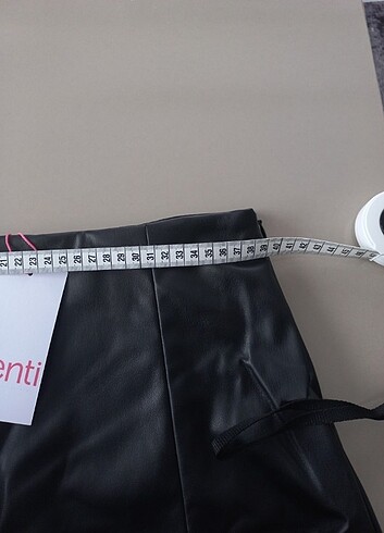 PENTİ DERİ ŞORT ETEK - Görsel 7