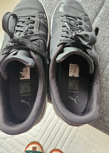 Puma Siyah-Yeşil Günlük Spor Ayakkabı - Görsel 6