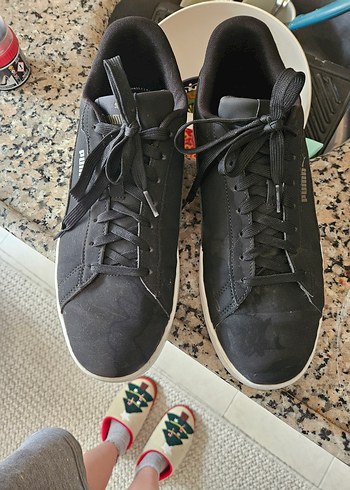 Puma Siyah-Yeşil Günlük Spor Ayakkabı - Görsel 8