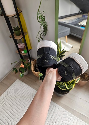 Puma Siyah-Yeşil Günlük Spor Ayakkabı - Görsel 5