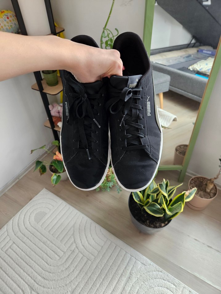 Puma Siyah-Yeşil Günlük Spor Ayakkabı - Görsel 2