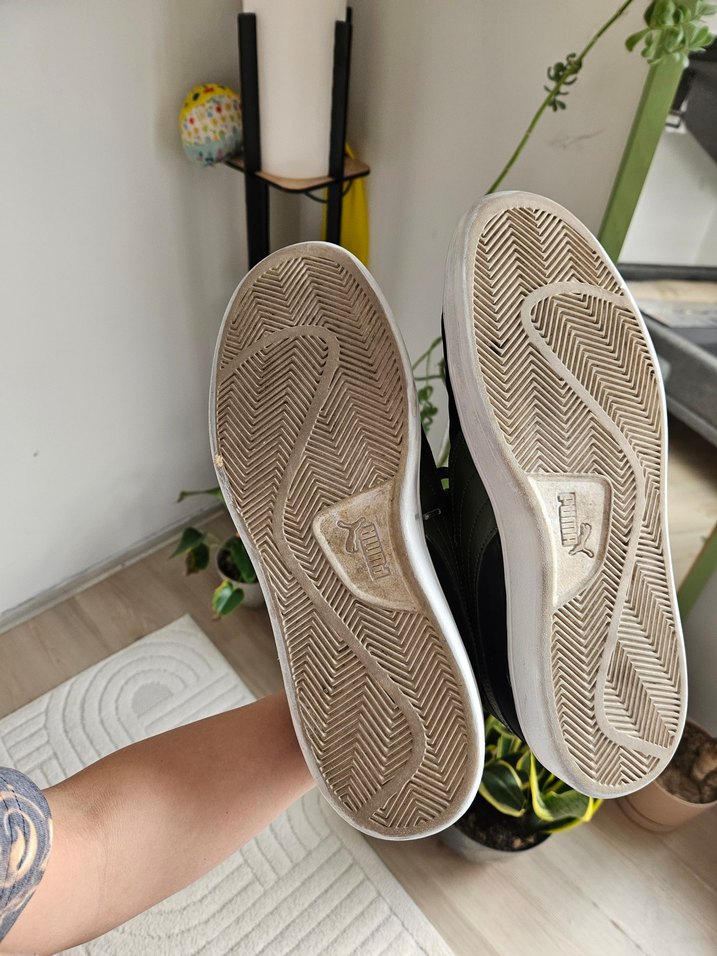 Puma Siyah-Yeşil Günlük Spor Ayakkabı - Görsel 4