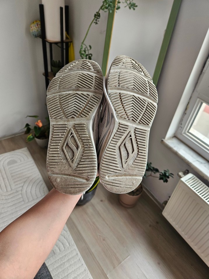 Sketchers,Beyaz Bağcıklı Kadın Spor Ayakkabı - Görsel 2