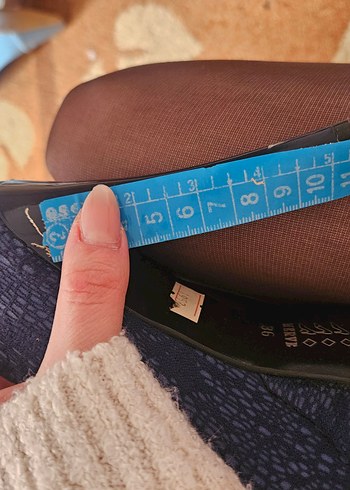 Kadın Lacivert Pileli Platform Topuklu Ayakkabı - Görsel 3