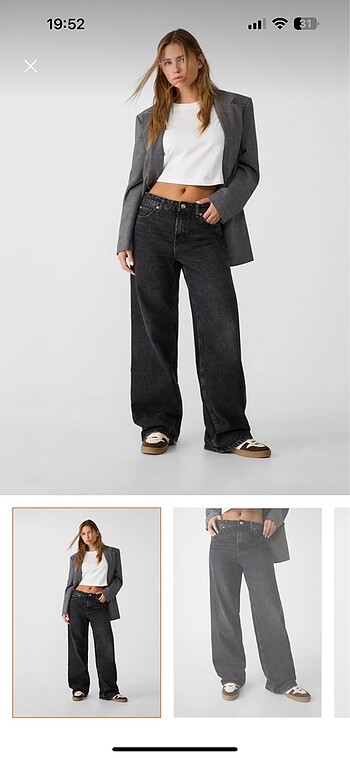 36 Beden Stradivarius d92 Jean