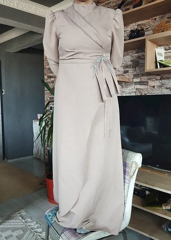 Bej abiye - Görsel 5