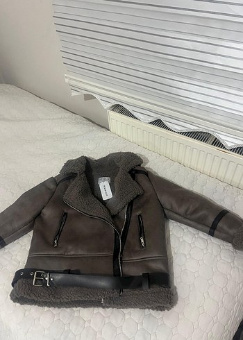 peluş mont - Görsel 6