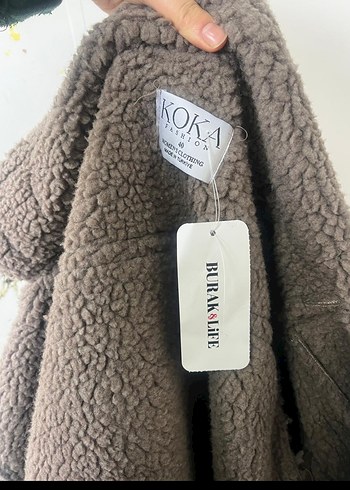 peluş mont - Görsel 3