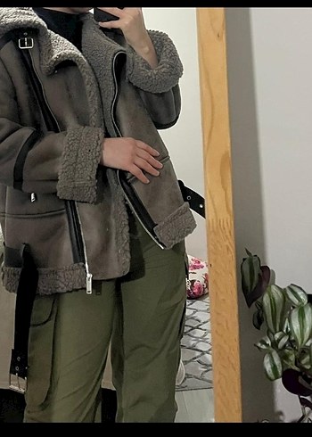 peluş mont - Görsel 2