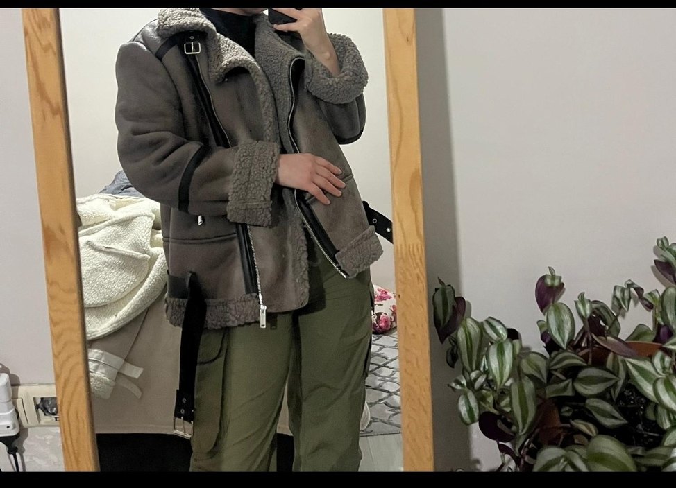 peluş mont - Görsel 2