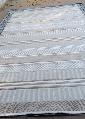 İskandinav Nakışlı   krem Bej Halı - Görsel 3