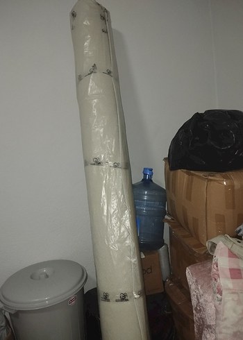 lacivert ve kremsi Modern Desenli Halı 1 adet - Görsel 7