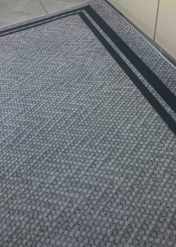 lacivert ve kremsi Modern Desenli Halı 1 adet - Görsel 9